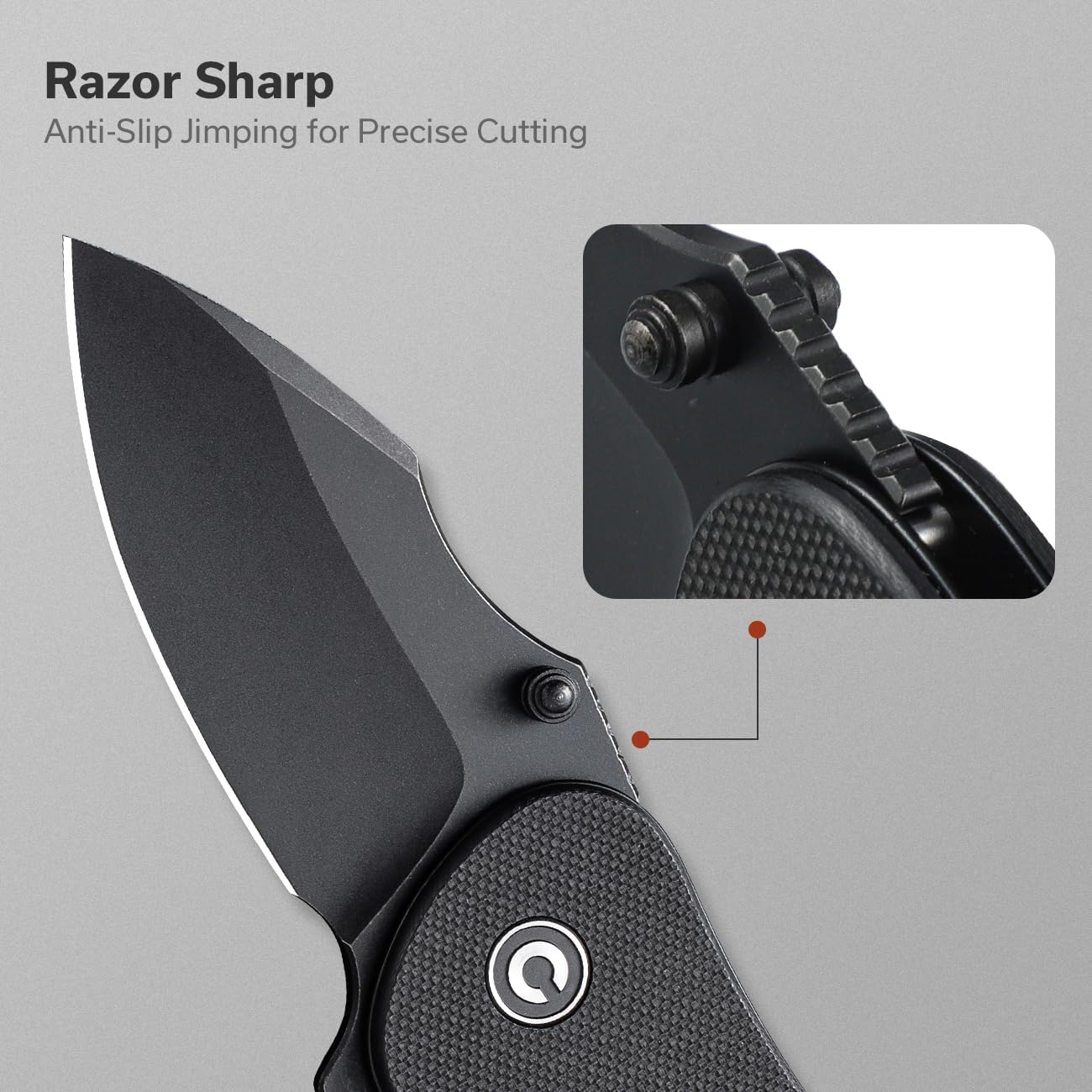 CIVIVI Gordo Folding Pocket Knife for EDC, 2.51" Blade