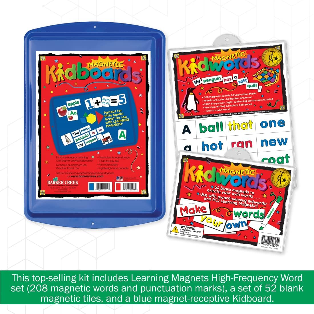 Barker Creek Learning Magnets Activity Kit