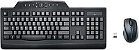 Kensington Pro Fit Wireless Media Desktop Set with Keyboard and Mouse (K72408US), Black