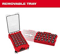 Milwaukee Shockwave Impact Duty Socket Set, 27-Piece, 1/2" Drive (Metric & SAE)