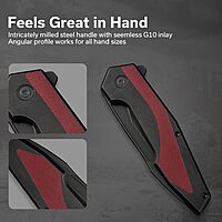 CIVIVI Hypersonic Folding Pocket Knife for EDC, Frame Lock, 3.7" 14C28N, Designed by Gustavo T. Cecchini