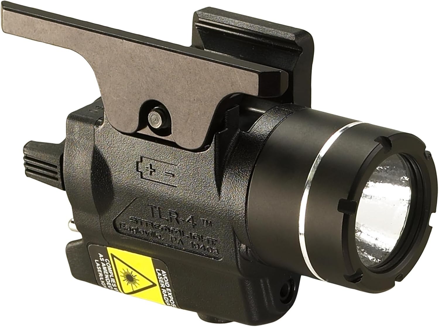 Streamlight TLR-4 170-Lumen Compact Rail-Mounted Tactical Weapon Light with Integrated Red Aiming Laser