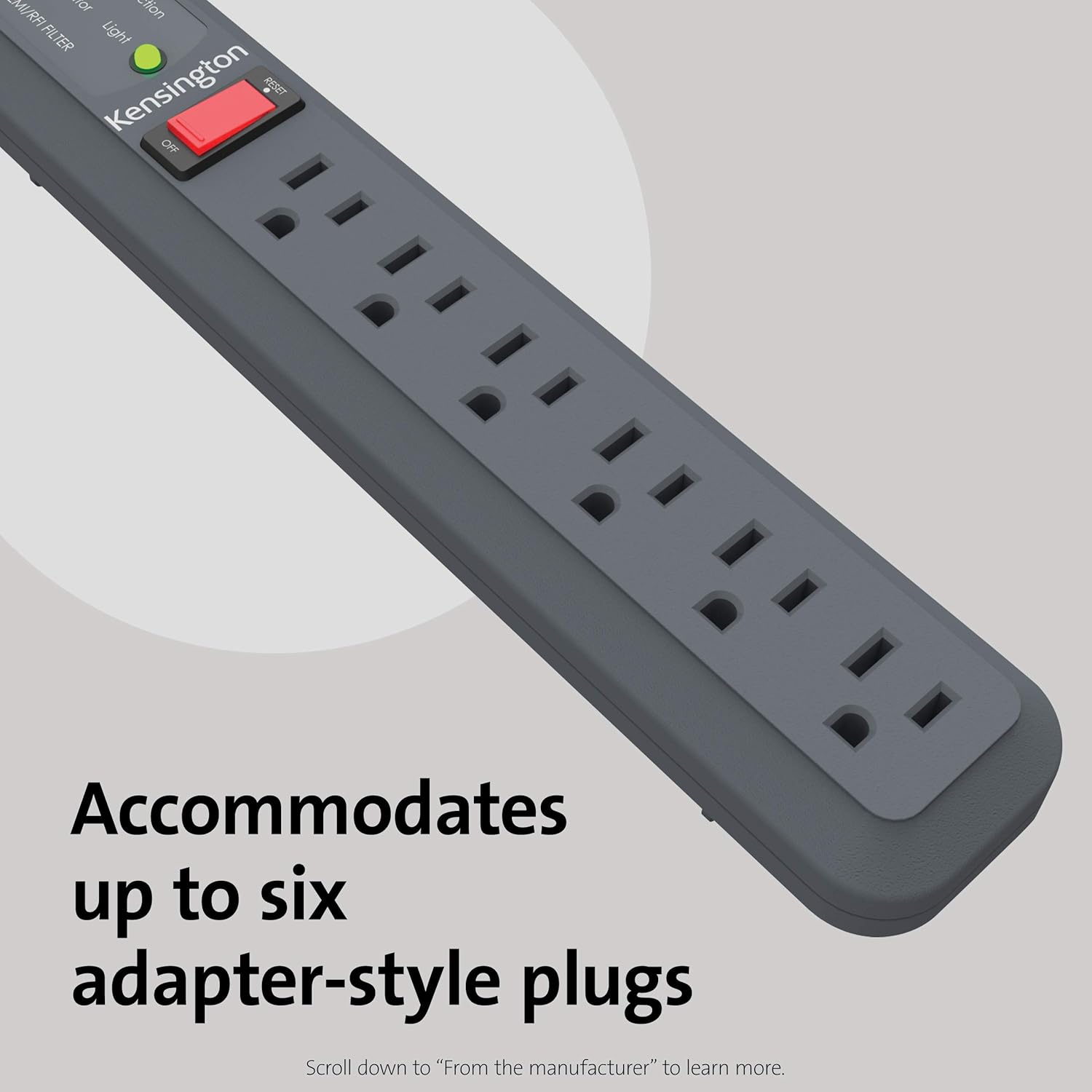 Kensington Guardian Power Strip & Surge Protector