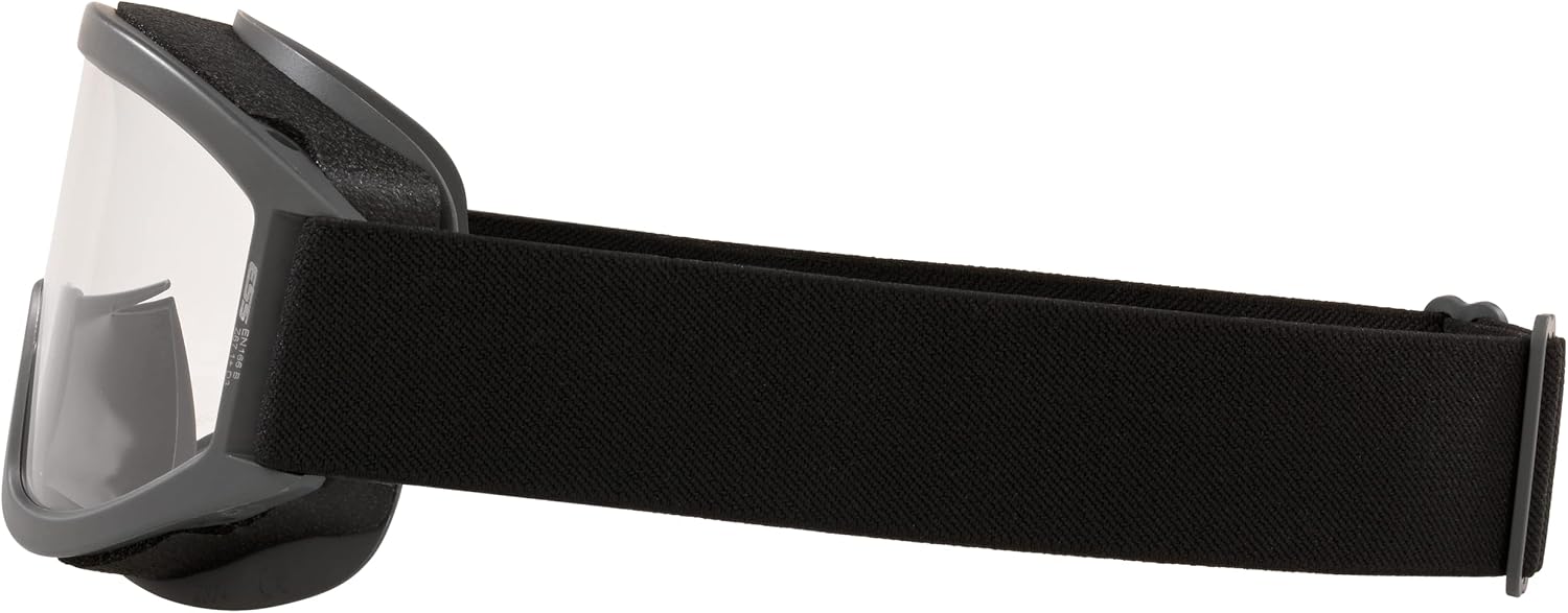 Oakley Ess Sunglasses Matte Black Frame, Clear Lenses, 0MM