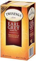 Twinings Earl Grey Tea Bags, 25 Count, 1.76 oz