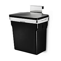 simplehuman Under-Cabinet and In-Cabinet Pull-Out Trash & Recycling Bin, Heavy-Duty Steel Frame