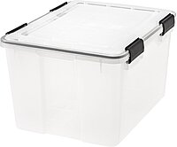 IRIS USA WEATHERPRO Weathertight Plastic Storage Box
