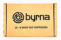 Byrna 8 Gram CO2 + Oiler Cartridges | 10 Count Pack | for Byrna SD/CL/HD/EP - (9 CO2 + 1 Oiler Cylinders)