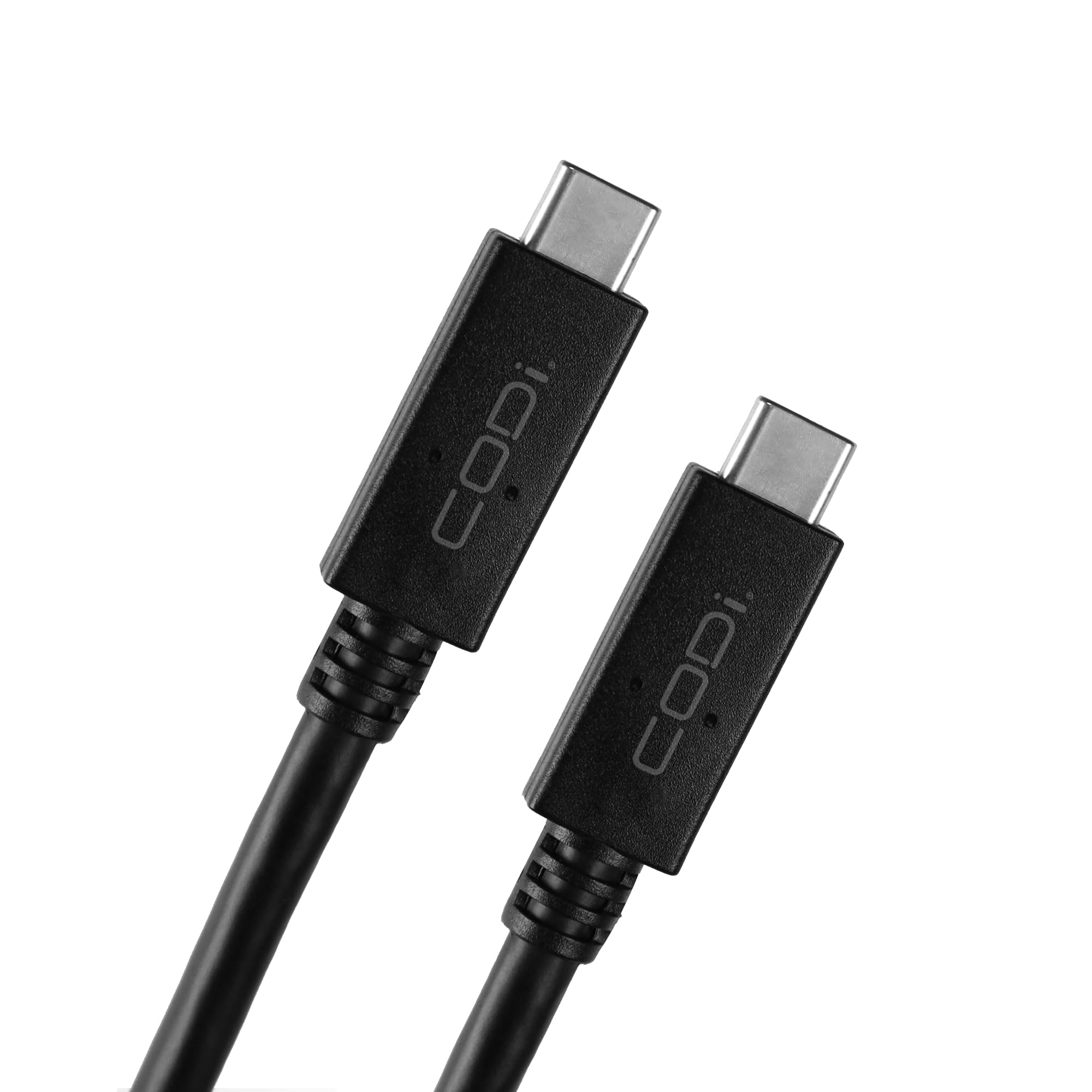 CODi 3ft USB-C to USB-C Cable – USB 3.2 Gen 2, 100W PD Charging, 10Gbps Data Transfer, 4K@60Hz Video Support