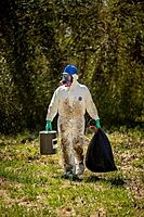 DuPont Tyvek 400 TY127S Disposable Protective Coverall with Respirator-Fit Hood