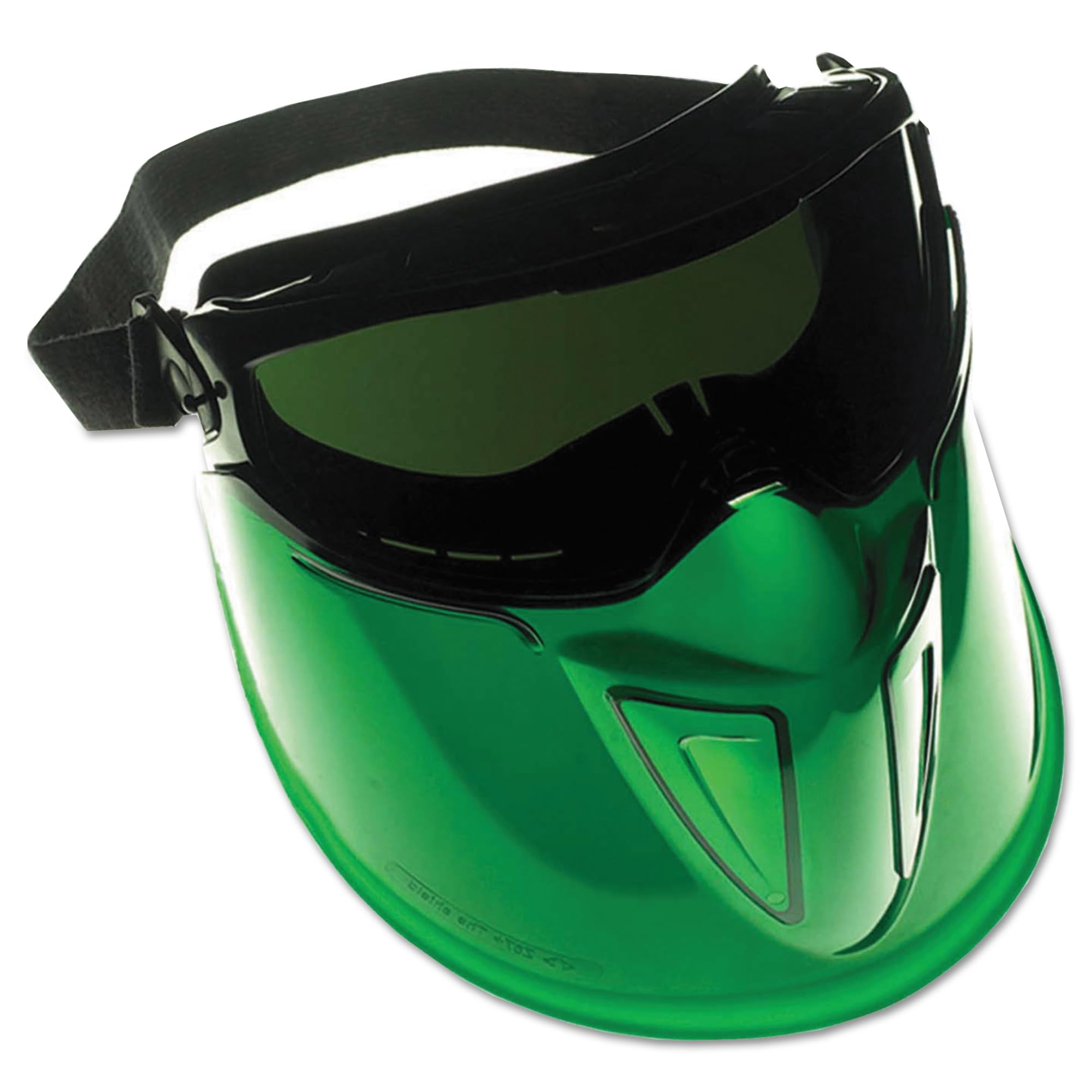 Monogoggle™ XTR™ & The Shield - full face black frame face shield anti fog 3.0 l
