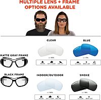 Ergodyne Skullerz LOKI Convertible Safety Glasses/Goggles
