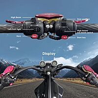 SAY YEAH Scooter eléctrico de neumático grueso de 2500 W para adultos SAY YEAH Scooter eléctrico de neumático grueso de 2500 W para adultos