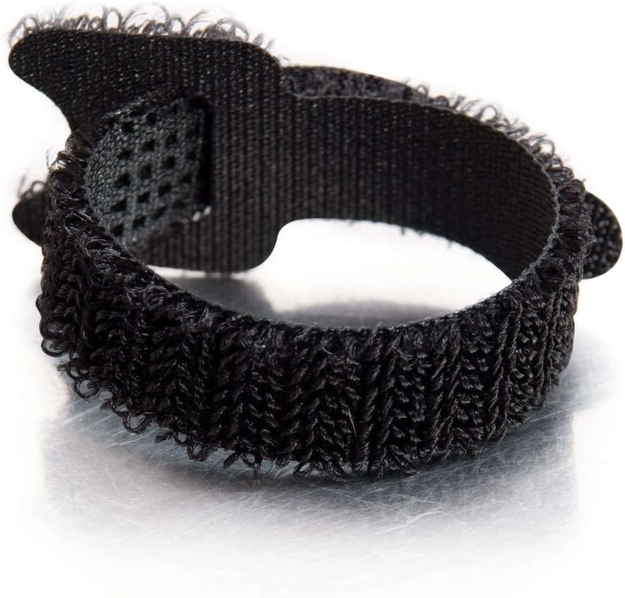 C2G/ Cables To Go C2G/Cables To Go 29585 6in Hook and Loop Cable Management Wraps Multipack (12 pack) - Black