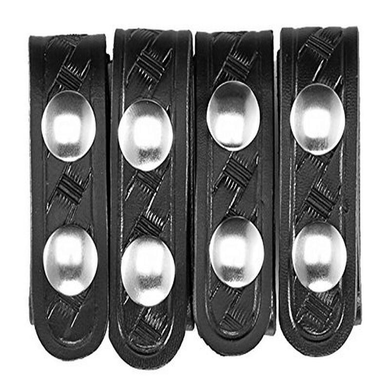AKER LEATHER PRODUCTS A531 Double-Snap 3/4-Inch Belt Keeper