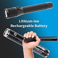 Nightstick NSR-9614XL Metal Rechargeable Duty/Personal-Size Flashlight,Black