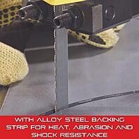 Starrett Intenss Bi-Metal Band Saw Blade with M42 HSS Cutting Edge
