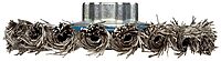 Norton Full Cable Twist Knot Wire Wheel Brush, Stainless Bristles, 0.020" Wire Size, 5/8"-11 Arbor