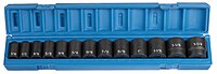 GREY PNEUMATIC 13-Piece 1/2" Drive Fractional Socket Set