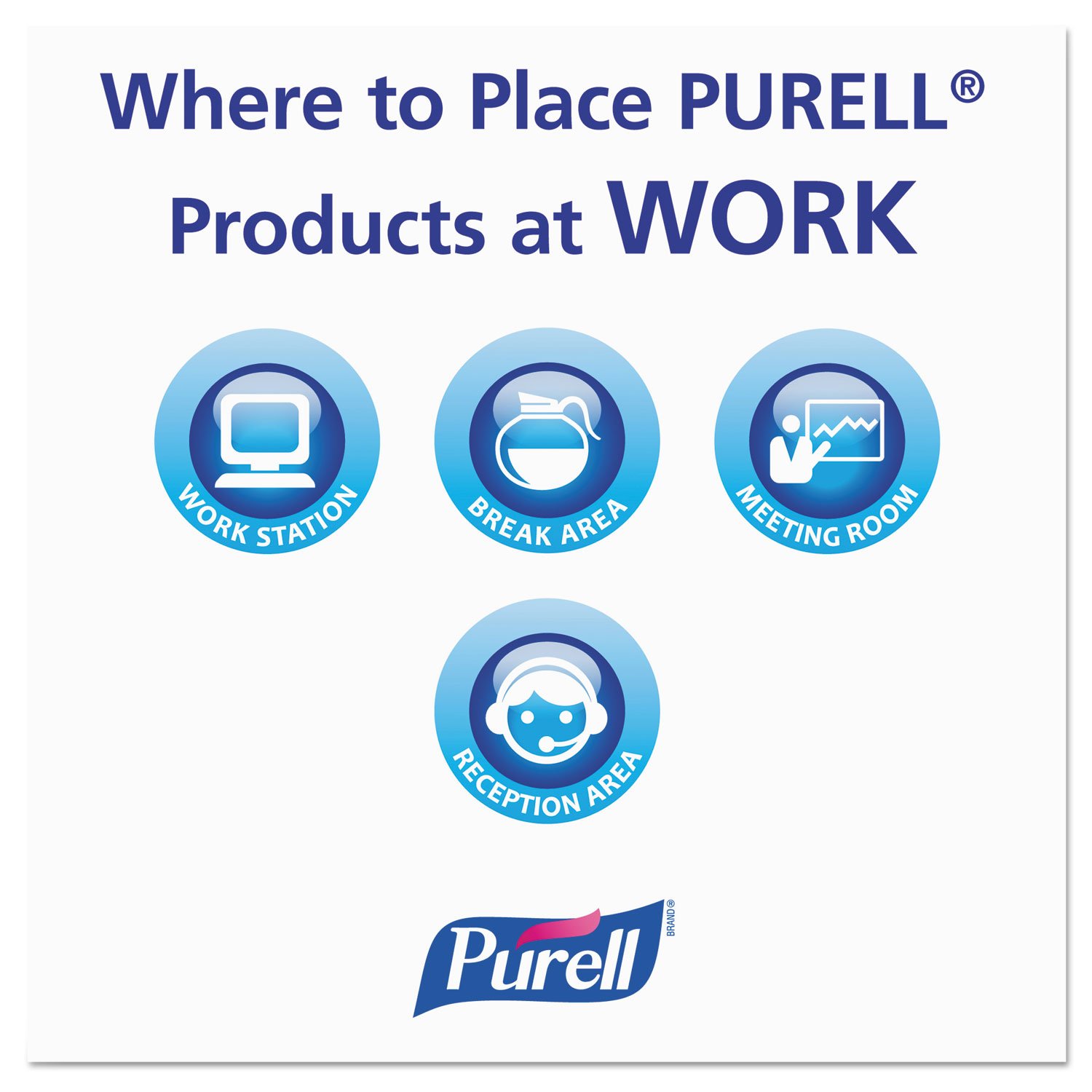 PURELL Advanced Instant Hand Sanitizer, 12 oz Pump Bottle