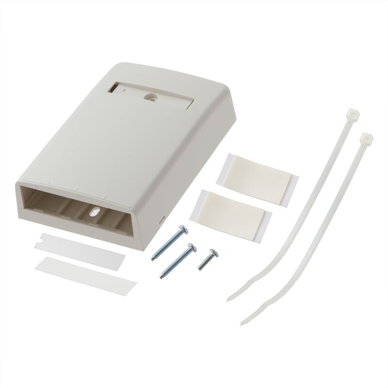 Panduit CBX4IW-AY 4-Port Surface Mounting Box for LD3/LDPH3/LD5/LDPH5, Off White