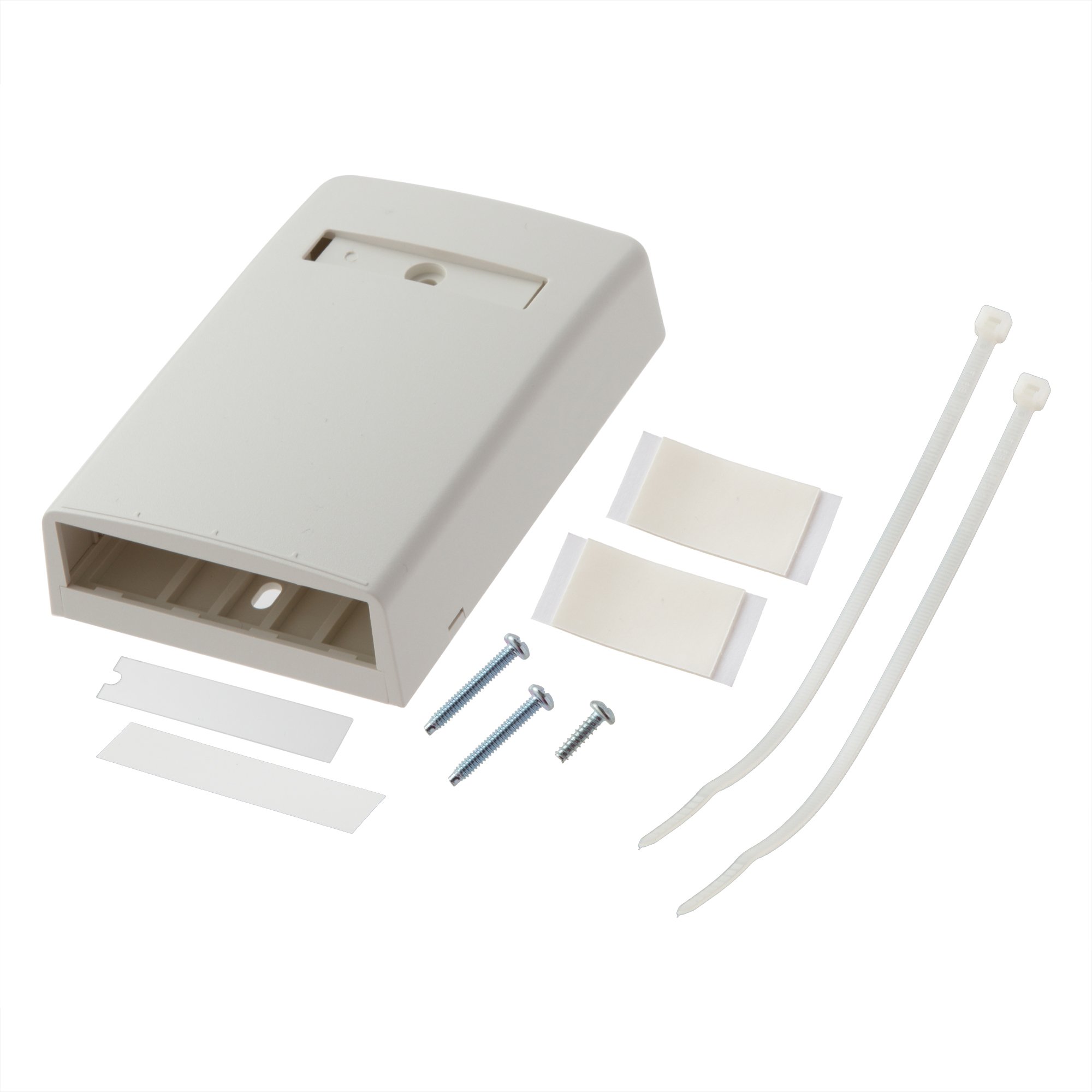 Panduit CBX4IW-AY 4-Port Surface Mounting Box for LD3/LDPH3/LD5/LDPH5, Off White