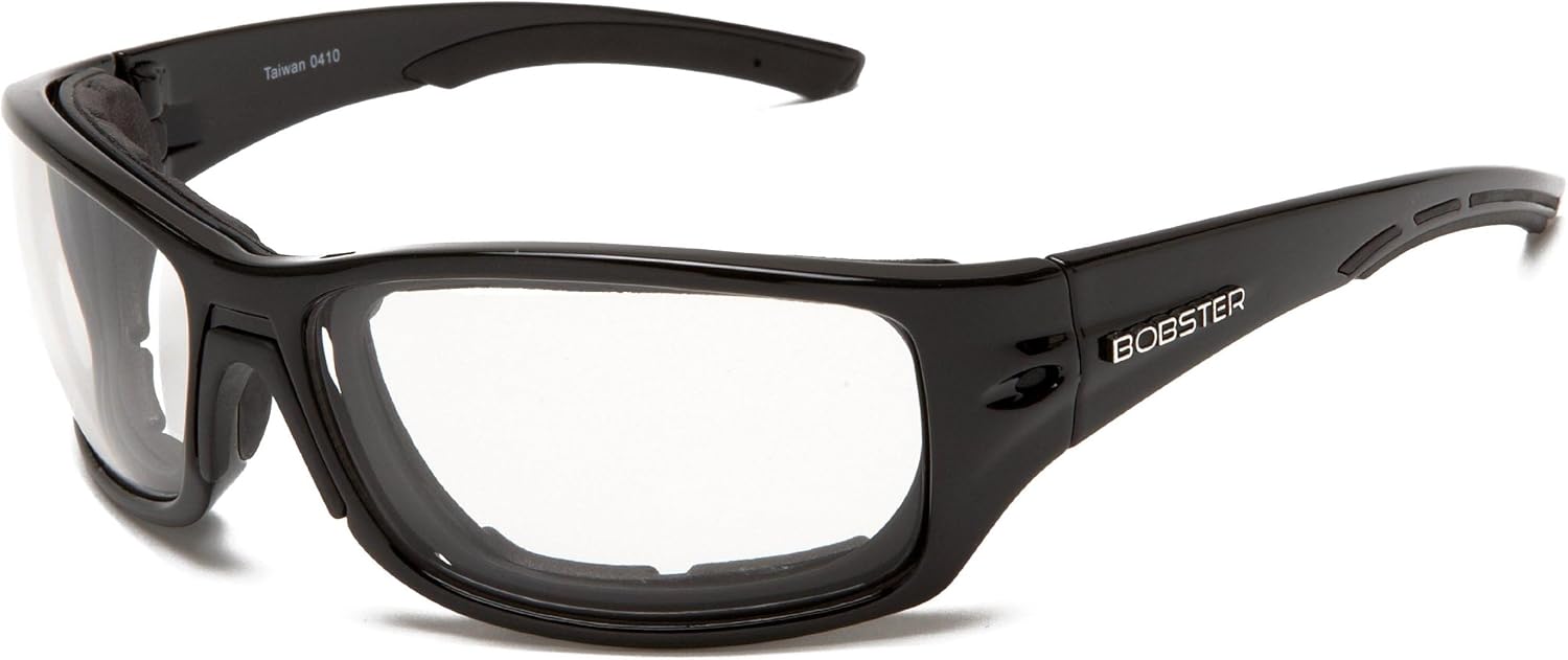 Bobster SS-SMS-4014120 Rukus, Black Frame/Smoke Lens, one size