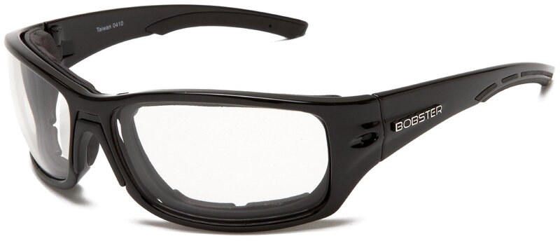 Bobster SS-SMS-4014120 Rukus, Black Frame/Smoke Lens, one size
