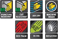 Ansell RINGERS R-118 Mechanical Protection Gloves