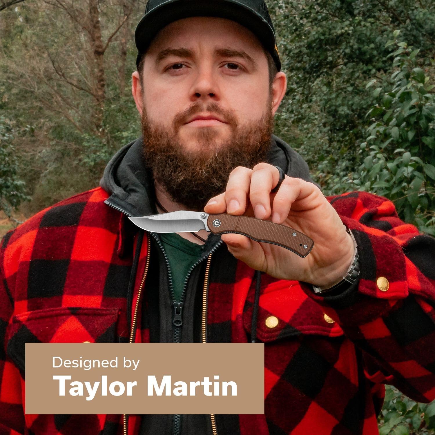 CIVIVI Clingman EDC Pocket Folding Knife, 2.99" Nitro-V, Liner Lock, Titanium Reversible Clip