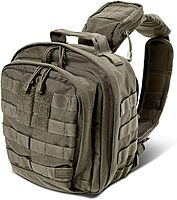 5.11 Tactical MOAB 6 Sling Bag Pack, Shoulder Crossbody Military Bag, Style 56963ABR