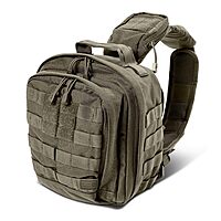 5.11 Tactical MOAB 6 Sling Bag Pack, Shoulder Crossbody Military Bag, Style 56963ABR