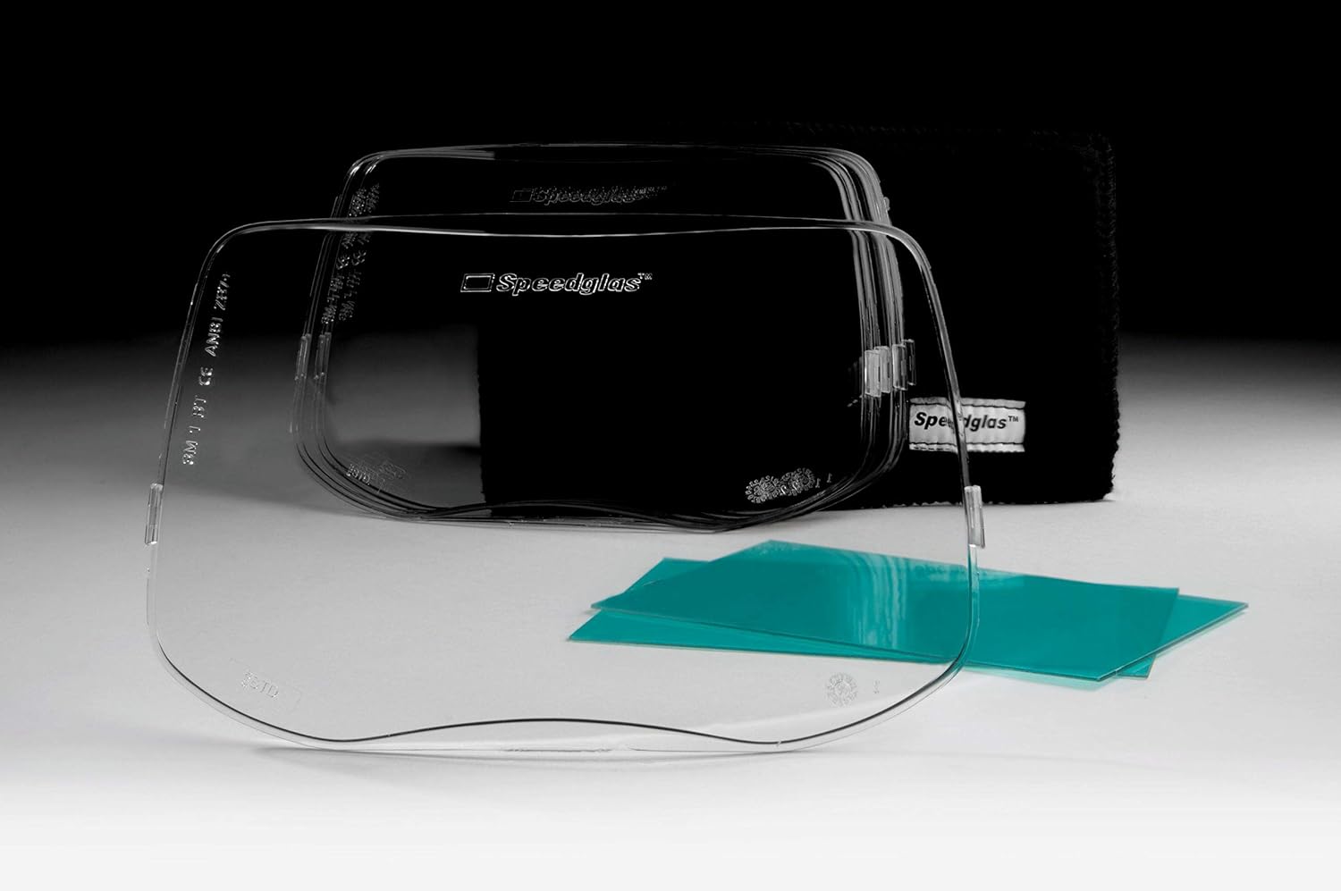 3M Speedglas Welding Starter Kit 9100XX 06-0201-30, Outside Protection Plates, Inside Protection Plates, and Sweat Pad