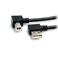 StarTech.com 91cm (3 ft.) A Right Angle to B Right Angle USB Cable - USB2HAB2RA3