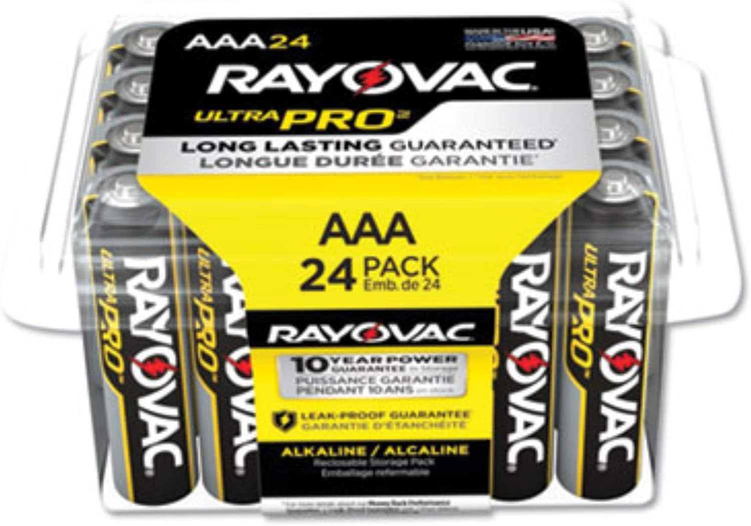 Ultra Pro Alkaline Aaa Batteries, 24/pack