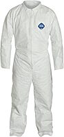 DuPont Tyvek 400 Disposable Protective Coverall With Open Wrists And Ankle White