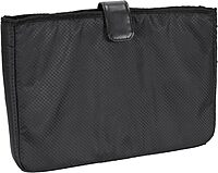 McKLEIN 17" Nylon Patented Detachable -Wheeled Laptop Overnight with Removable Briefcase- CHICAGO Black