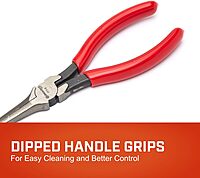 Crescent 7" Long Needle Nose Pliers - Designed for Wire Bending, Gripping & Twisting