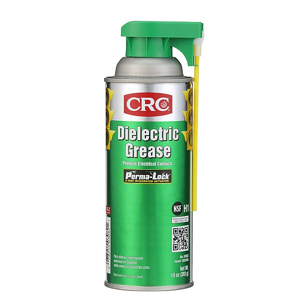 CRC Dielectric Grease 03082 – 10 WT OZ, NSF H1 Registered Non-Curing Silicone Compound for Electrical Components in Food and Beverage Industry