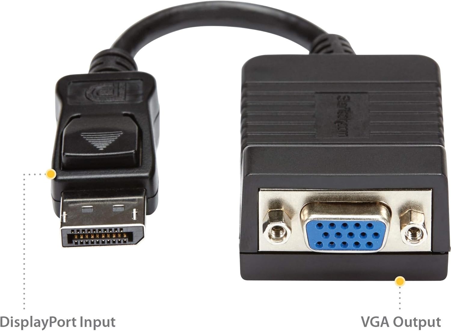 StarTech.com DisplayPort to VGA Adapter - Active DP to VGA Converter