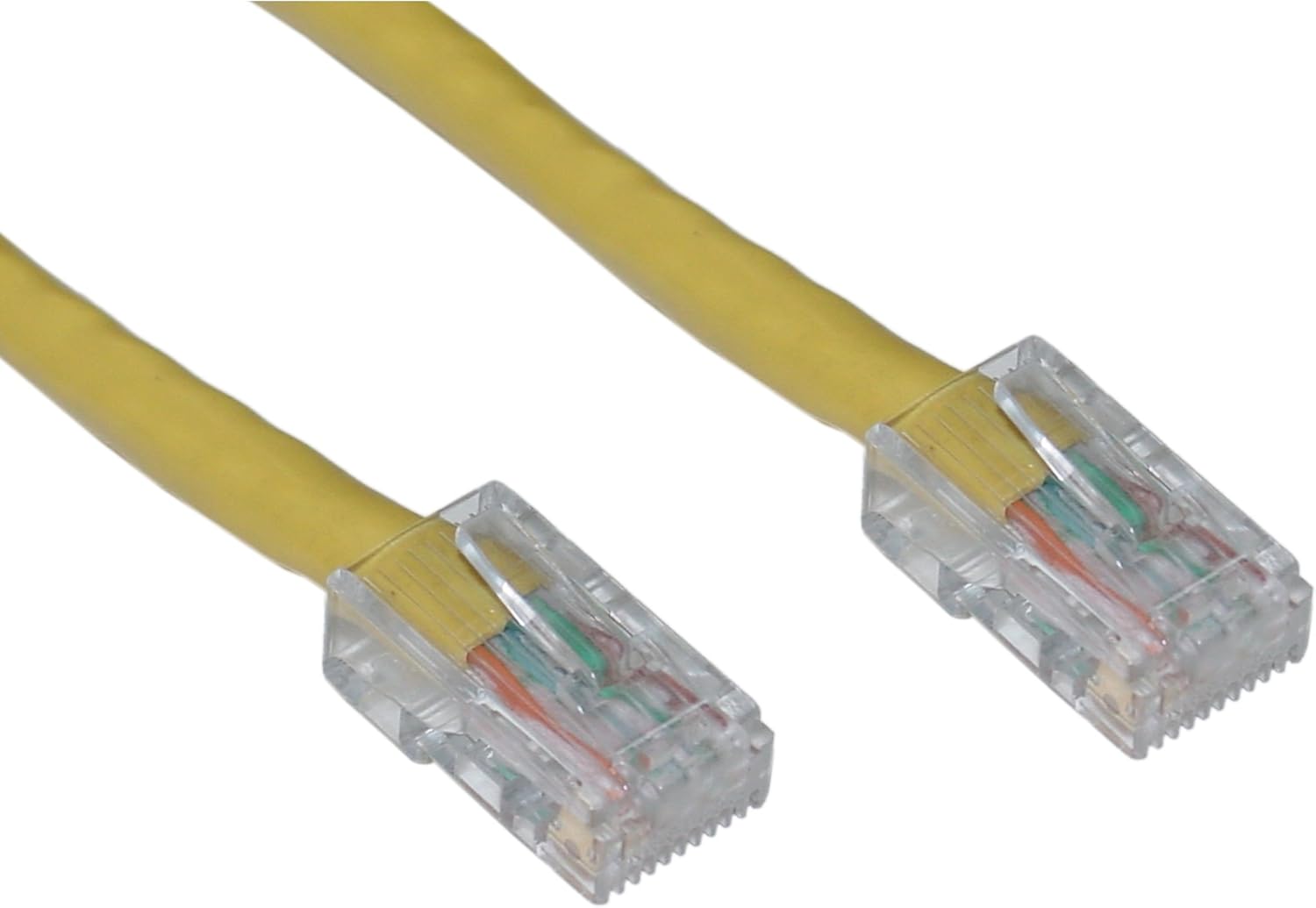 Unirise USA LLC Cat6 Gigabit Ethernet Patch Cable Utp Yellow 5ft