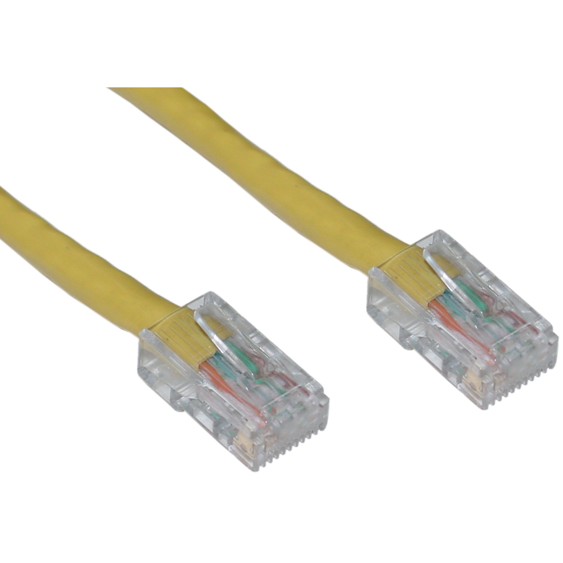 Unirise USA LLC Cat6 Gigabit Ethernet Patch Cable Utp Yellow 5ft