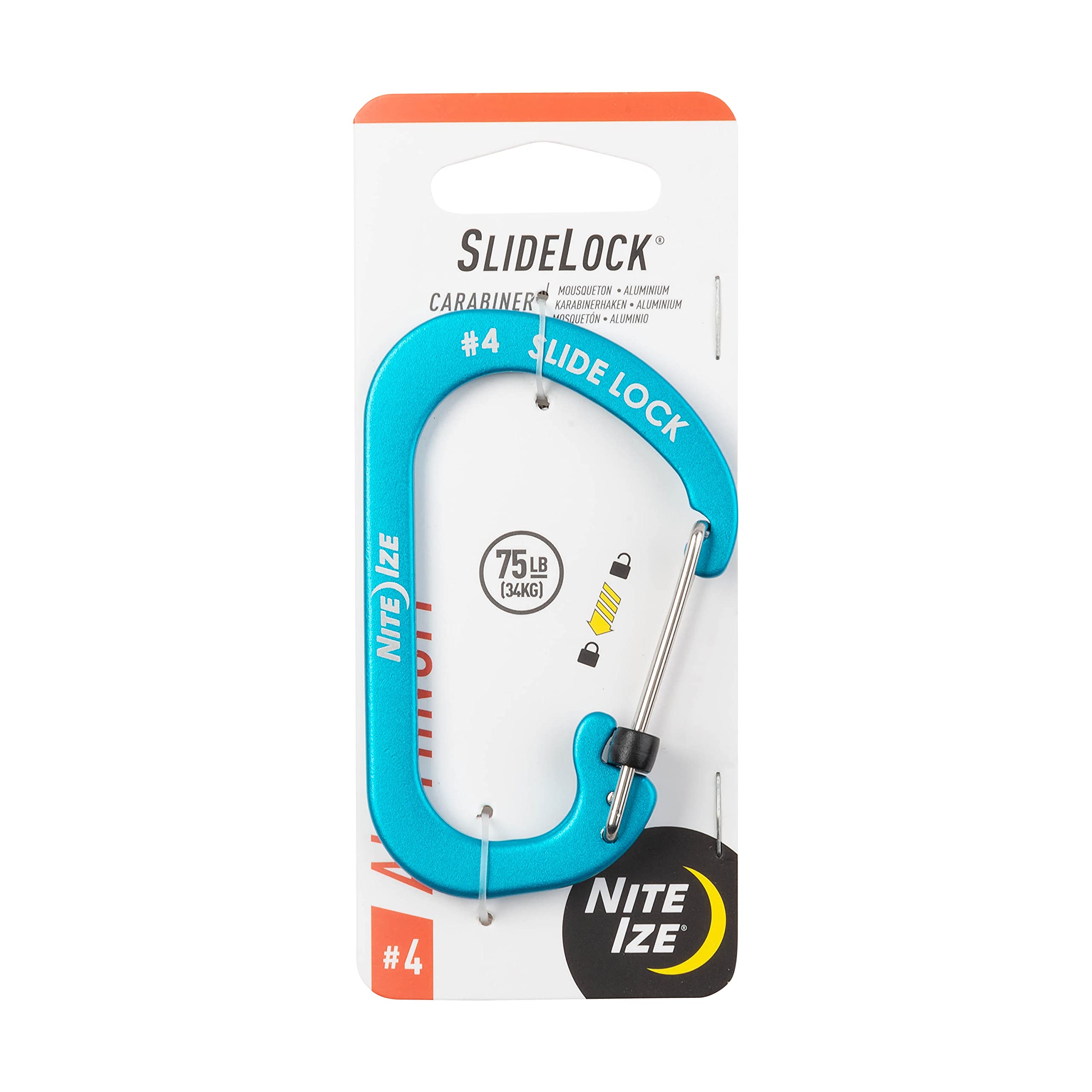 NITE IZE SlideLock Aluminum Carabiner