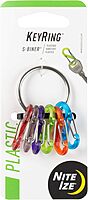 Nite Ize KRG2-11-R3 Ring Key Chain, Stainless .7in x 2.3in x .5"