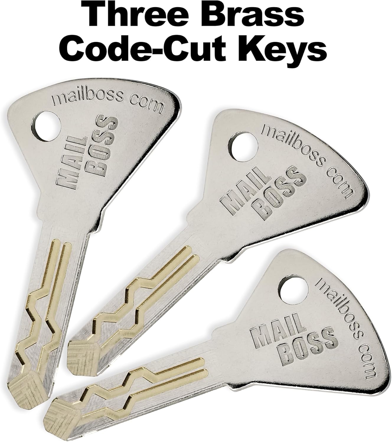 MAIL BOSS Townhouse Wall-Mount Locking Mailbox