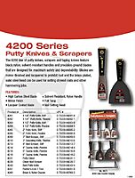 RED DEVIL Taping, Spackling & Putty Knives and Chisels