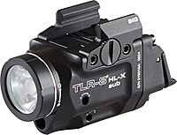 Streamlight 69467 TLR-8 HL-X sub USB 1000-Lumen Weapon Rail-Mounted Rechargeable Tactical Flashlight with Integrated Red Aiming Laser for Sig Sauer P365/XL Rail Only, Black