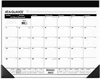 AT-A-GLANCE Monthly Desk Pad Calendar