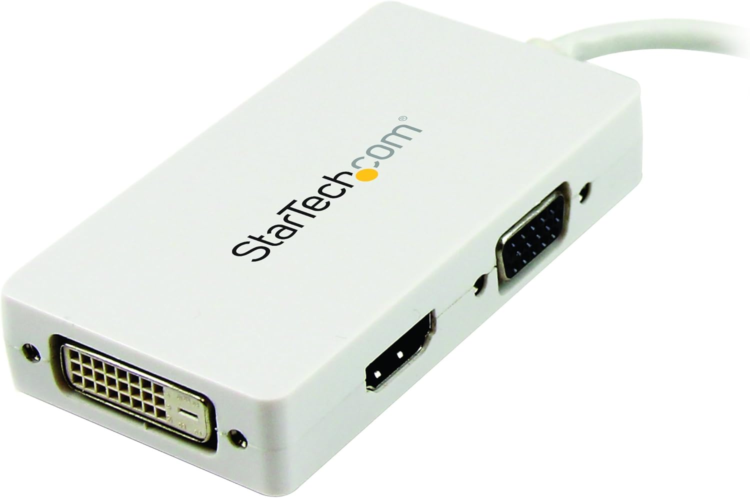 StarTech.com 3-in-1 Mini DisplayPort Adapter - Mini DP to HDMI, DVI, VGA or DisplayPort