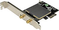 StarTech.com AC600 Wireless-AC Network Adapter - 802.11ac, PCI Express - Dual Band 2.4GHz / 5GHz PCIe Wireless Network Card